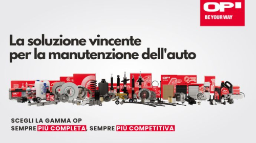 La Gamma di ricambi OP: sempre più completa e competitiva