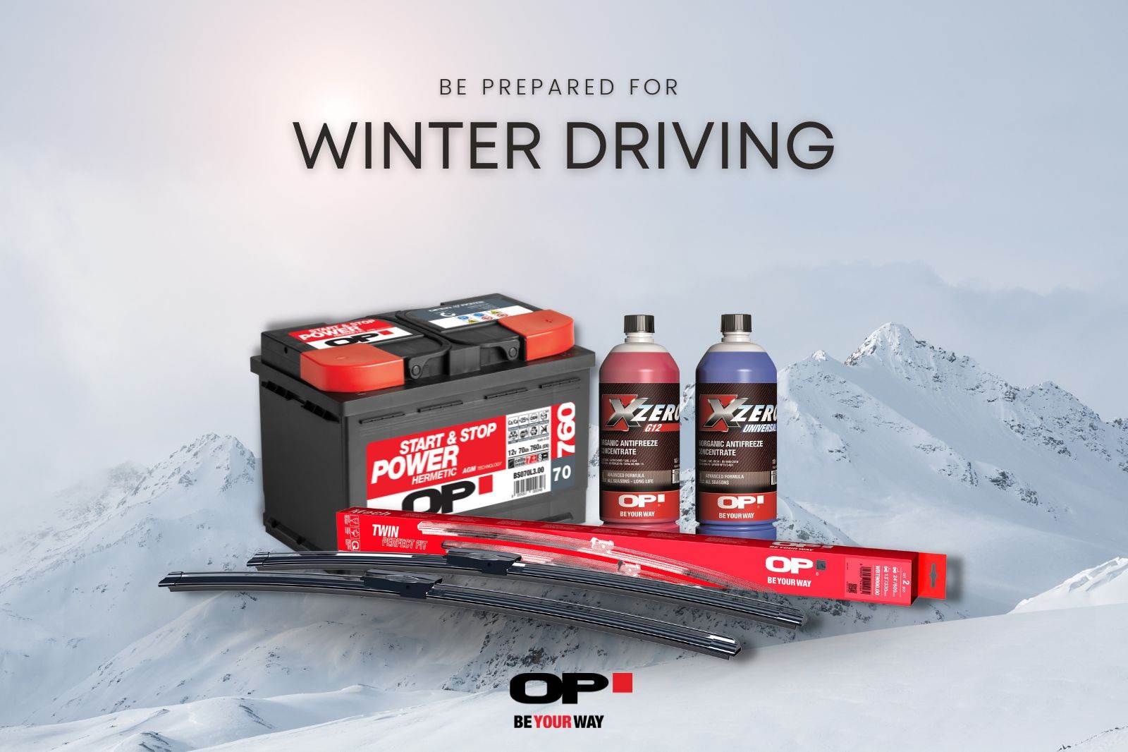 Be prepared for Winter Driving