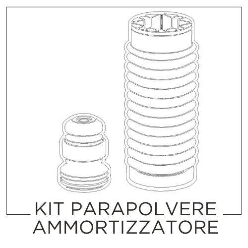 KIT PARAPOLVERE AMMORTIZZATORI ITA