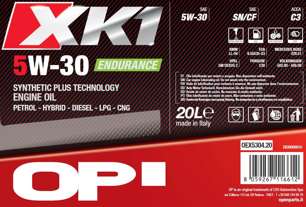 5w 30 endurance