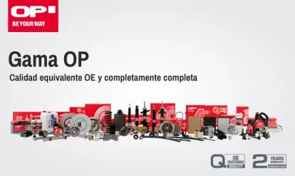 Gama OP: Calidad equivalente OE y completamente completa